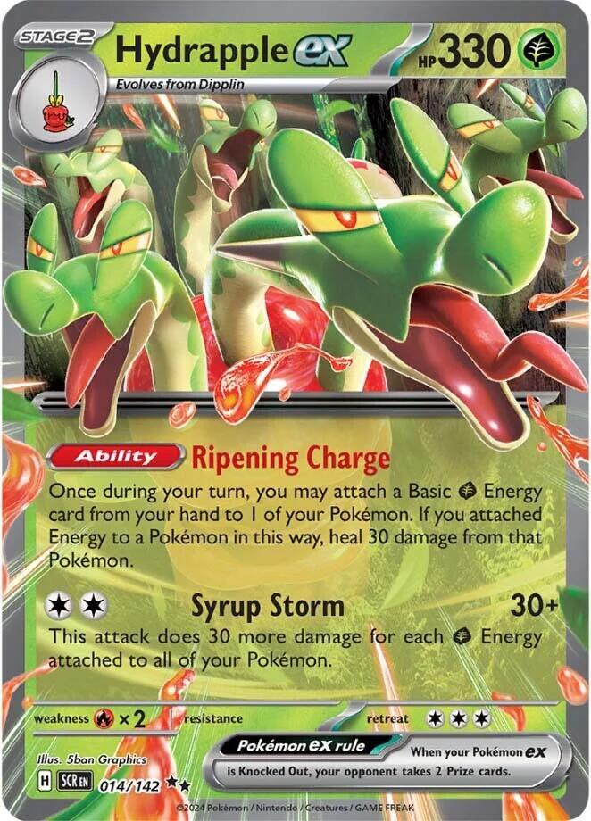 Hydrapple ex 014/142 (SV07: Stellar Crown)  - Holofoil | Good Games Adelaide SA