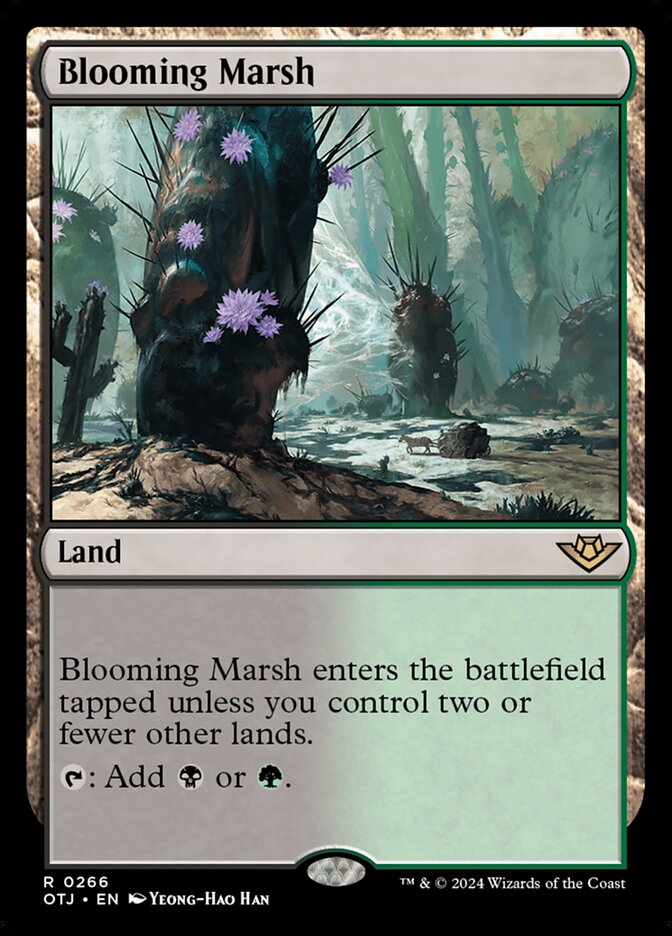 Blooming Marsh 266/286 (Outlaws of Thunder Junction)  - Foil | Good Games Adelaide SA