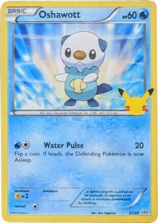 Oshawott 021/025 (McDonald's 25th Anniversary Promos)  | Good Games Adelaide SA
