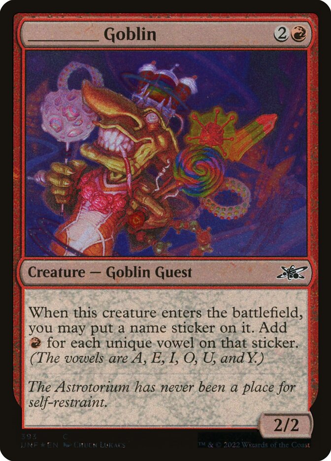 _____ Goblin 393 (Unfinity)  - Foil | Good Games Adelaide SA