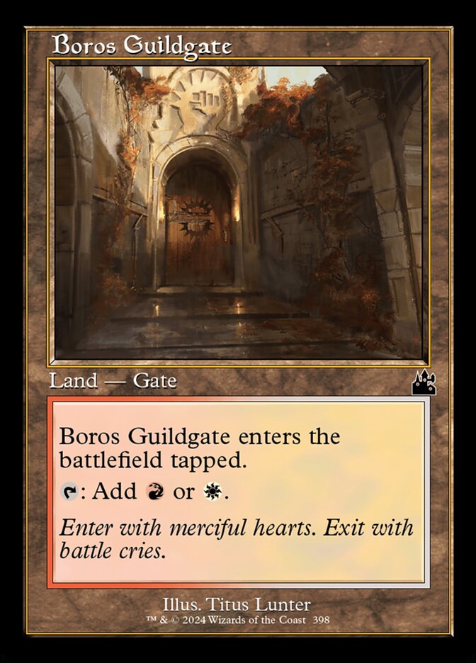 Boros Guildgate 398 (Ravnica Remastered)  | Good Games Adelaide SA