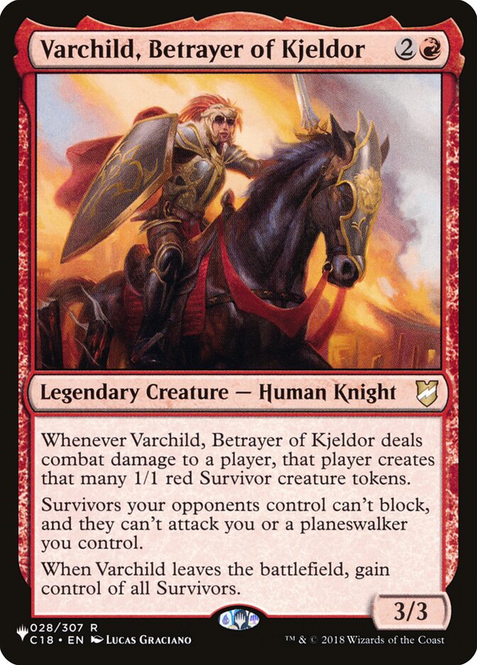 Varchild Betrayer of Kjeldor 028/307 (The List Reprints)  | Good Games Adelaide SA