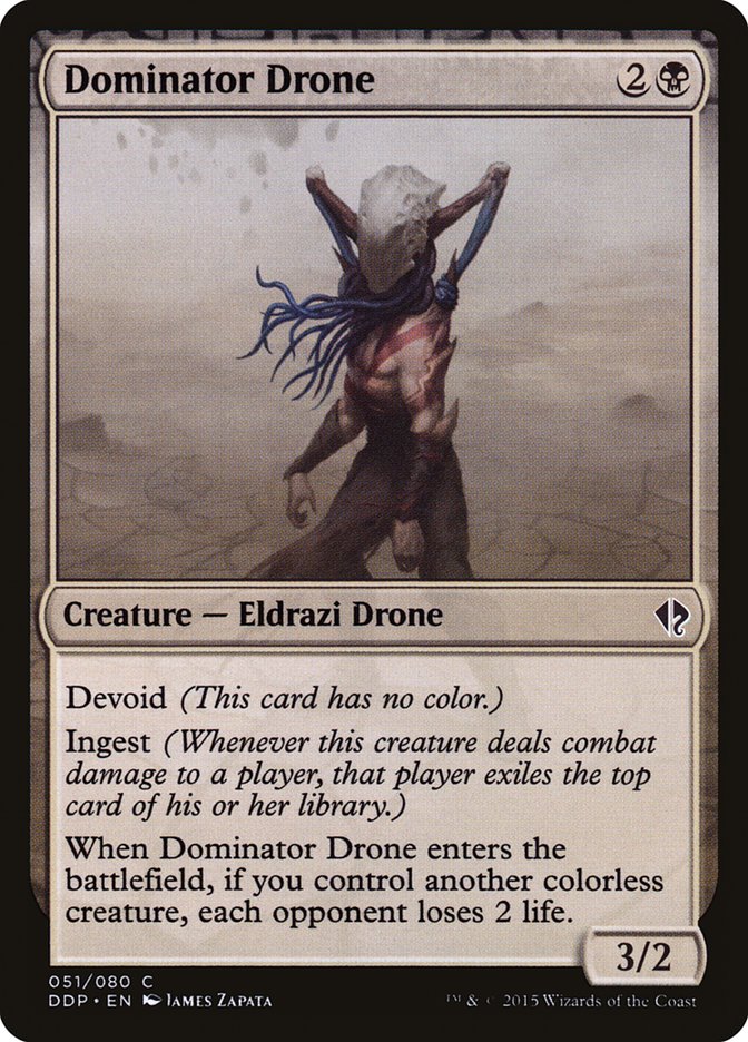Dominator Drone 51 (Duel Decks: Zendikar vs. Eldrazi)  | Good Games Adelaide SA