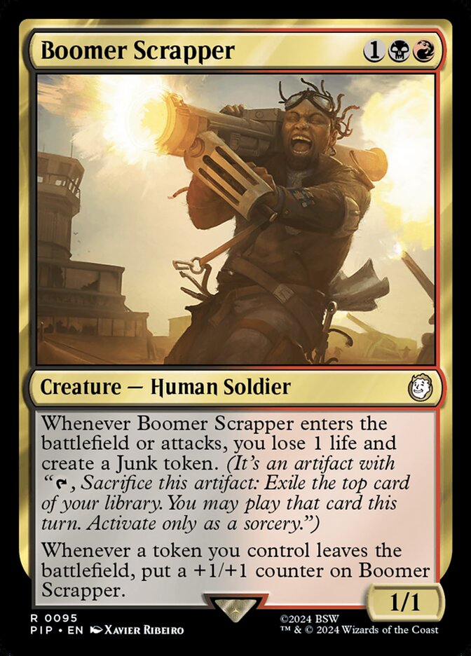Boomer Scrapper 95 (Universes Beyond: Fallout)  - Foil | Good Games Adelaide SA
