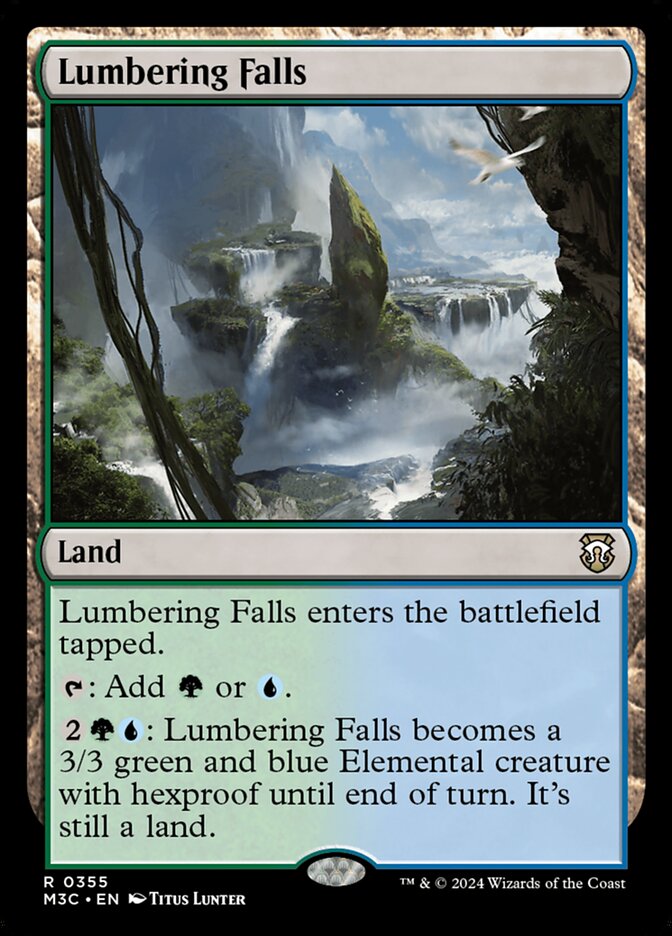 Lumbering Falls 355 (Commander: Modern Horizons 3)  | Good Games Adelaide SA