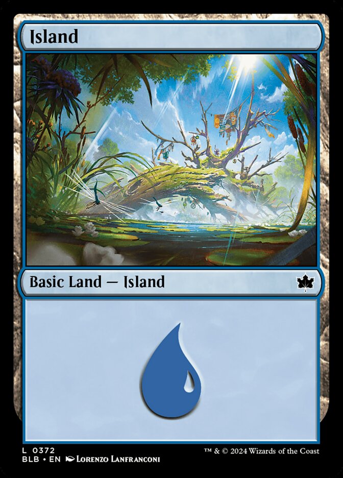 Island 372 (Bloomburrow)  - Foil | Good Games Adelaide SA