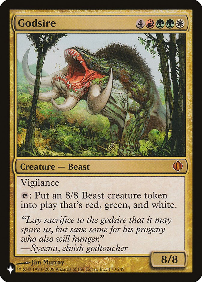 Godsire 170/249 (The List Reprints)  | Good Games Adelaide SA