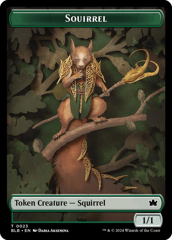 Squirrel Token 23 (Bloomburrow)  | Good Games Adelaide SA