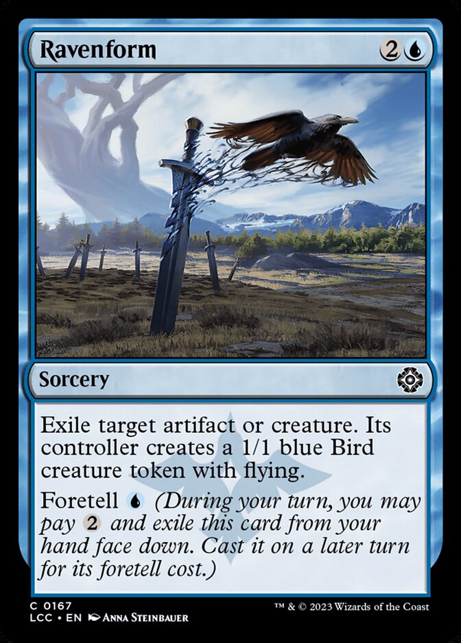 Ravenform 167 (Commander: The Lost Caverns of Ixalan)  | Good Games Adelaide SA