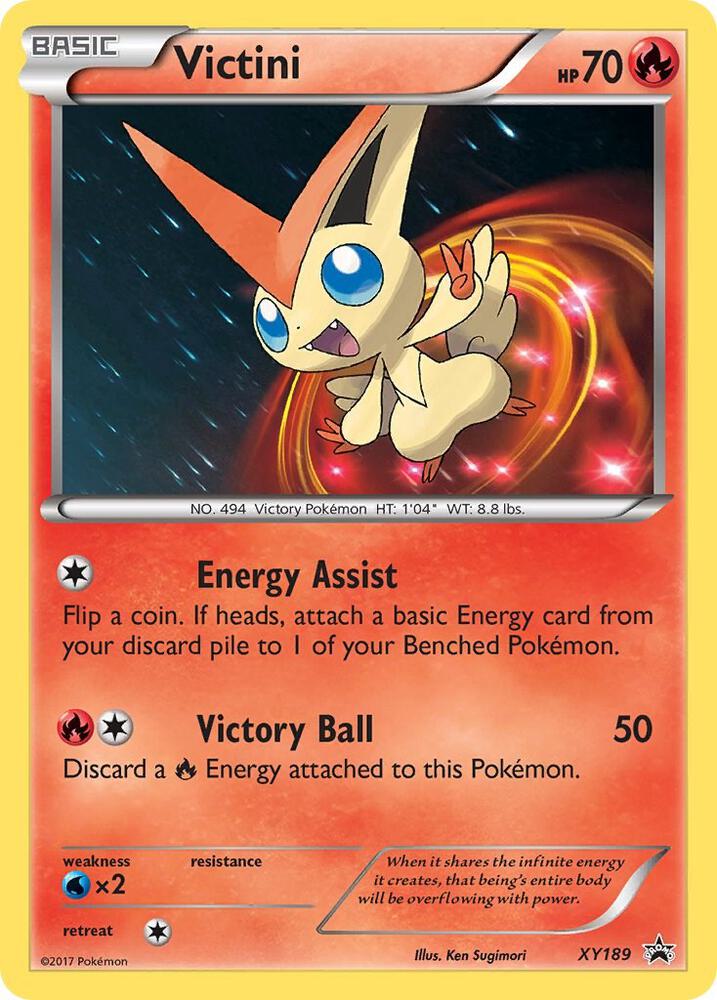 Victini XY189 (XY Promos)  - Holofoil | Good Games Adelaide SA
