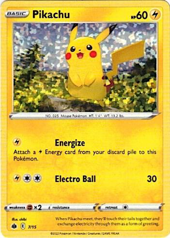 Pikachu 007/015 (McDonald's Promos 2022)  - Holofoil | Good Games Adelaide SA