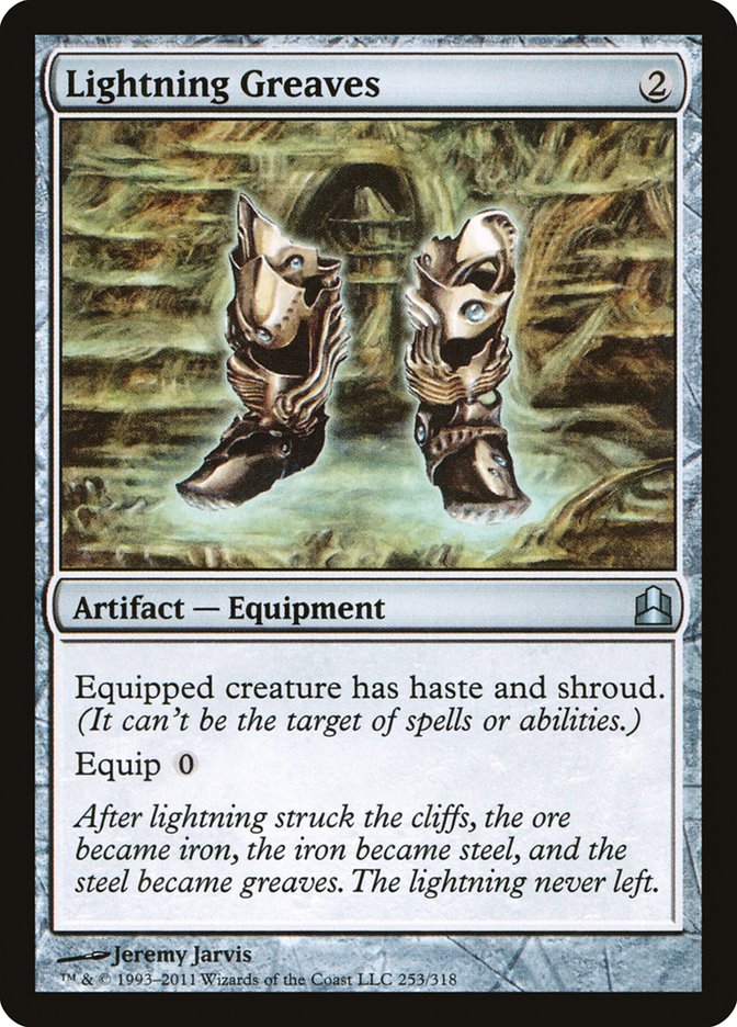 Lightning Greaves 253 (Commander)  | Good Games Adelaide SA