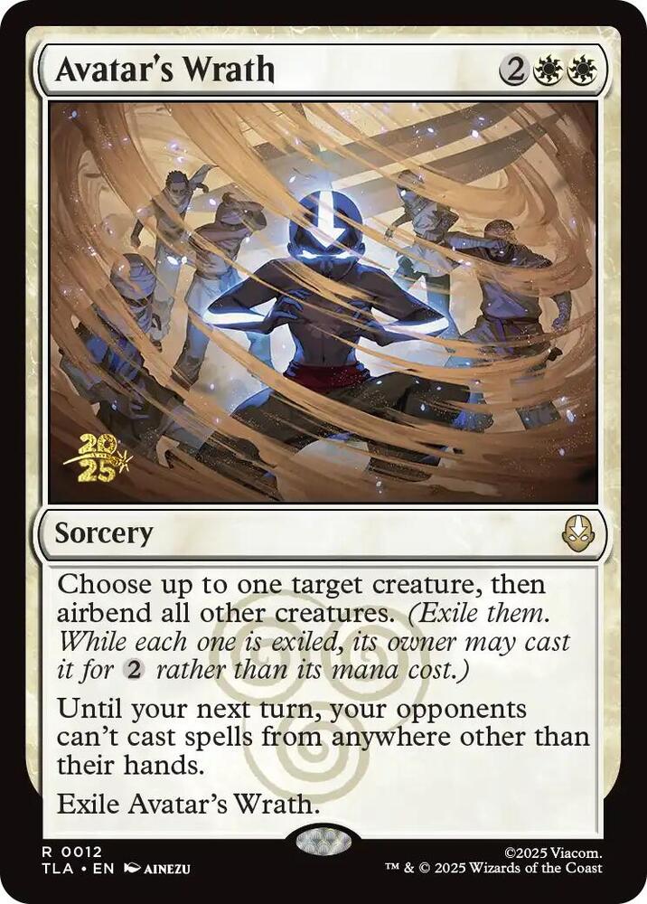 Avatar's Wrath 12 (Prerelease Cards)  - PreRelease Foil | Good Games Adelaide SA