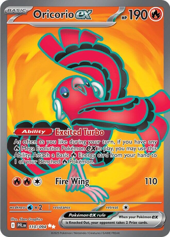 Oricorio ex 110/094 (ME02: Phantasmal Flames)  - Holofoil | Good Games Adelaide SA