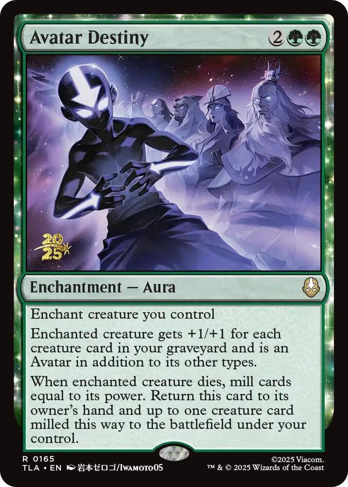 Avatar Destiny 165 (Prerelease Cards)  - PreRelease Foil | Good Games Adelaide SA