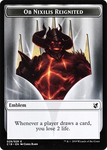 Ob Nixilis, Reignited // Zombie 29 // 10 (Commander 2019)  | Good Games Adelaide SA