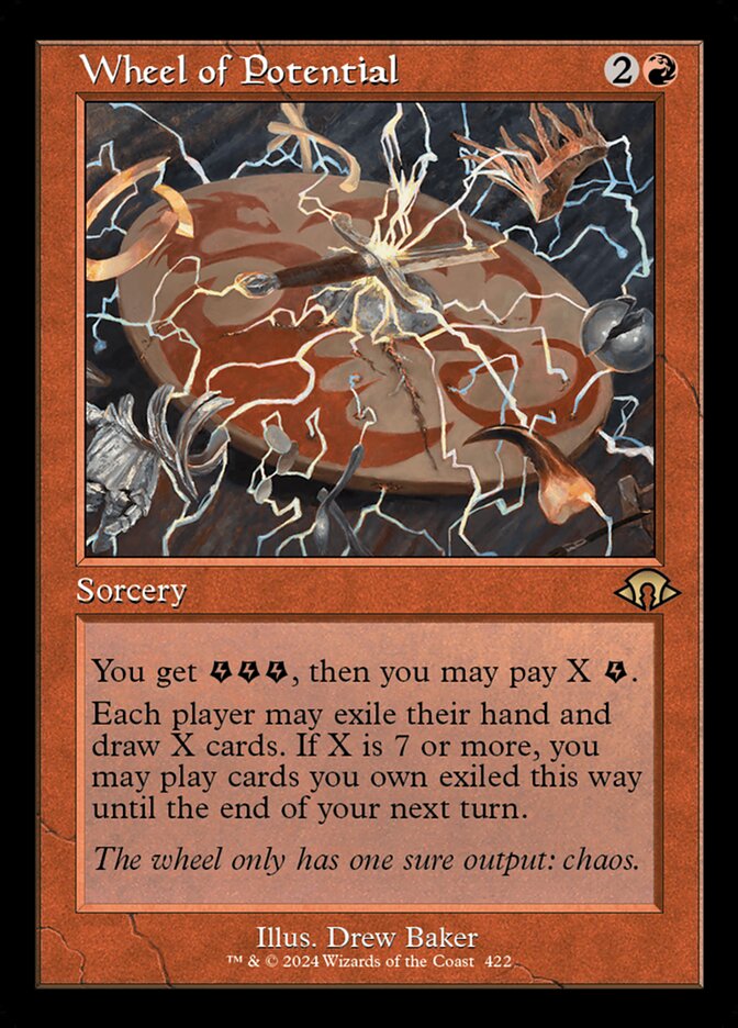 Wheel of Potential 422/319 (Modern Horizons 3)  - Retro Foil | Good Games Adelaide SA