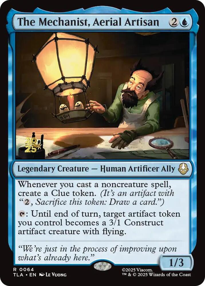 The Mechanist Aerial Artisan 64 (Prerelease Cards)  - Foil | Good Games Adelaide SA