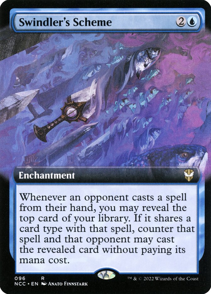 Swindler's Scheme 96 (Commander: Streets of New Capenna)  - Foil | Good Games Adelaide SA