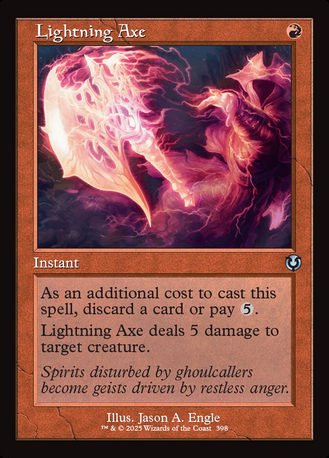 Lightning Axe 398 (Innistrad Remastered)  | Good Games Adelaide SA
