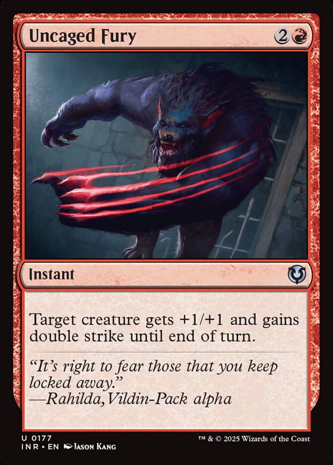 Uncaged Fury 177 (Innistrad Remastered)  | Good Games Adelaide SA