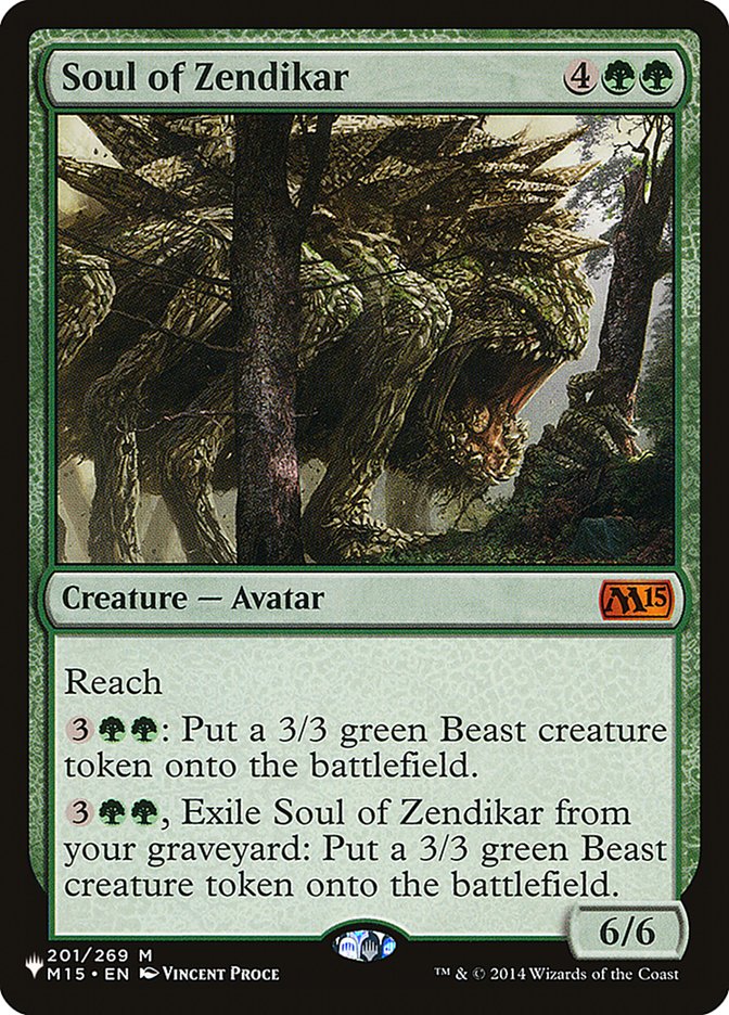 Soul of Zendikar 201/269 (The List Reprints)  | Good Games Adelaide SA
