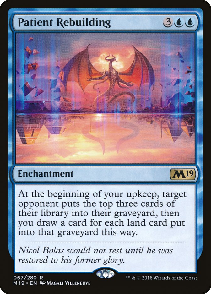 Patient Rebuilding 67 (Core Set 2019)  - Foil | Good Games Adelaide SA