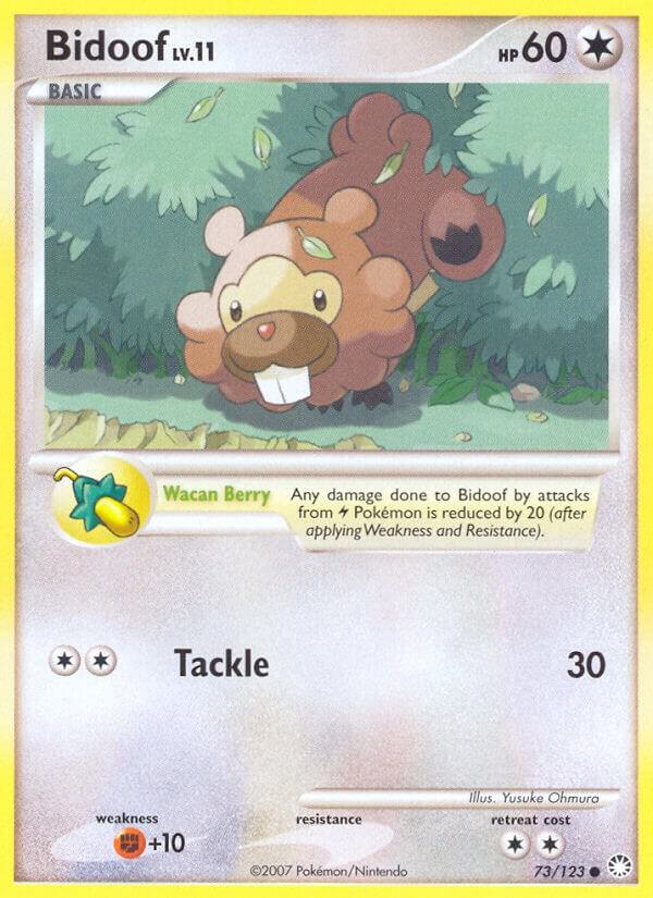 Bidoof 73/123 (Mysterious Treasures)  | Good Games Adelaide SA