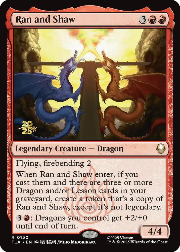 Ran and Shaw 150 (Prerelease Cards)  - Foil | Good Games Adelaide SA