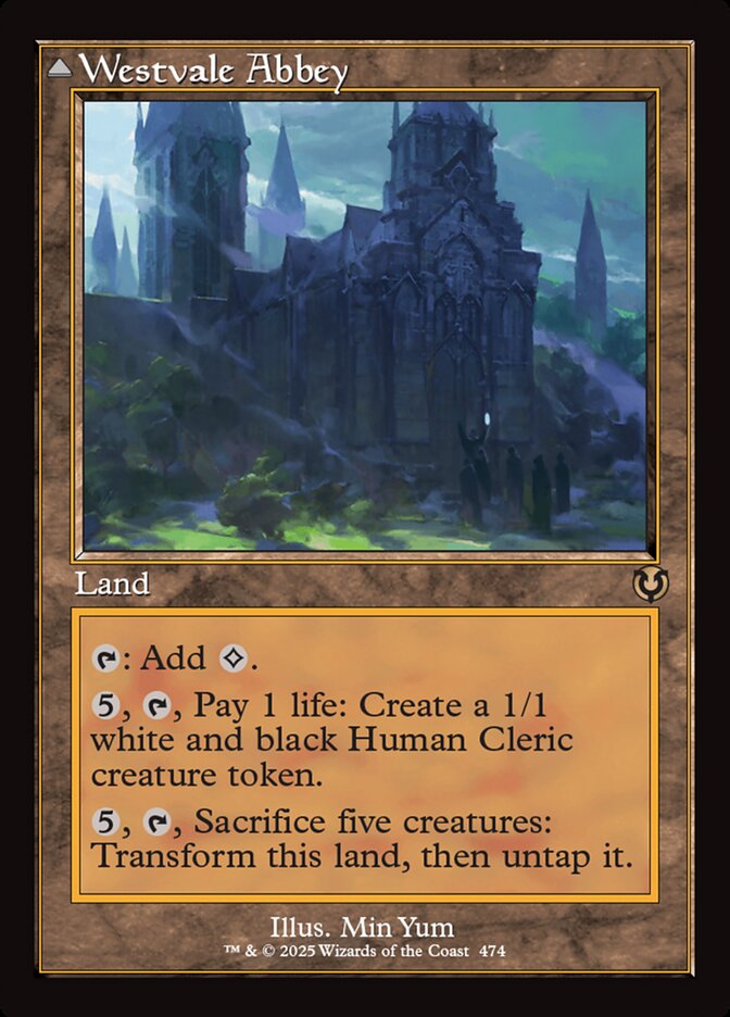 Westvale Abbey // Ormendahl, Profane Prince 474 (Innistrad Remastered)  - Foil | Good Games Adelaide SA