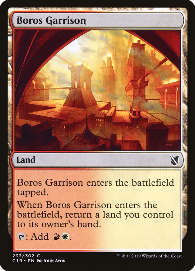 Boros Garrison 233 (Commander 2019)  | Good Games Adelaide SA