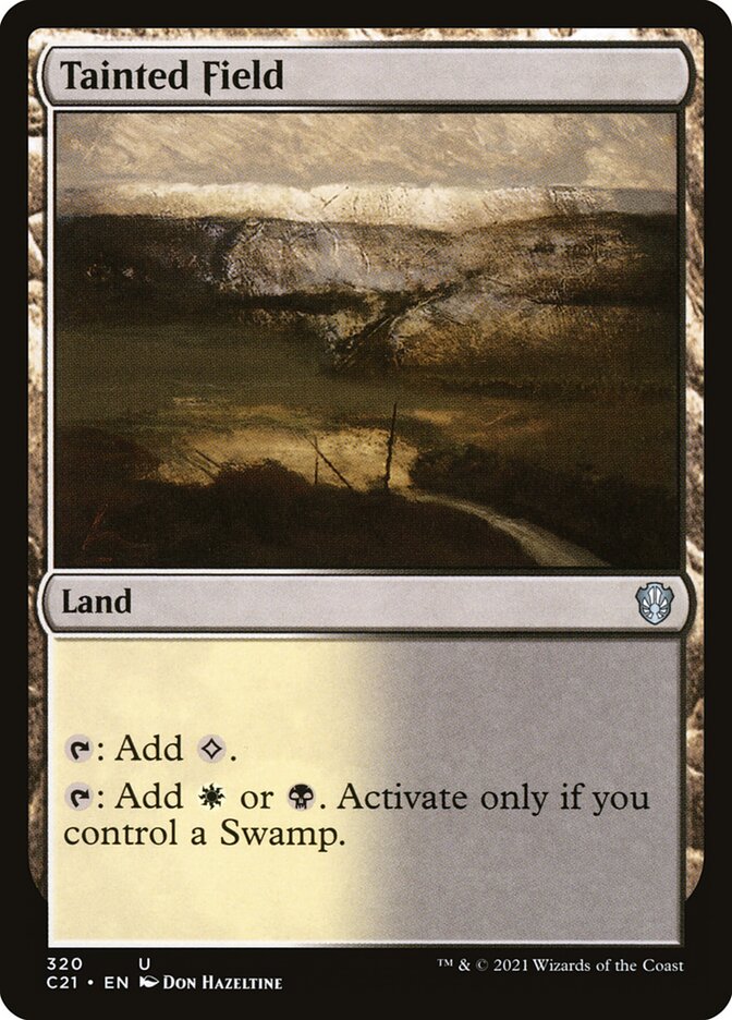 Tainted Field 320 (Commander 2021)  | Good Games Adelaide SA