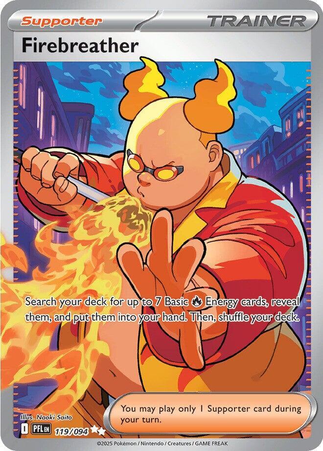 Firebreather 119/094 (ME02: Phantasmal Flames)  - Holofoil | Good Games Adelaide SA