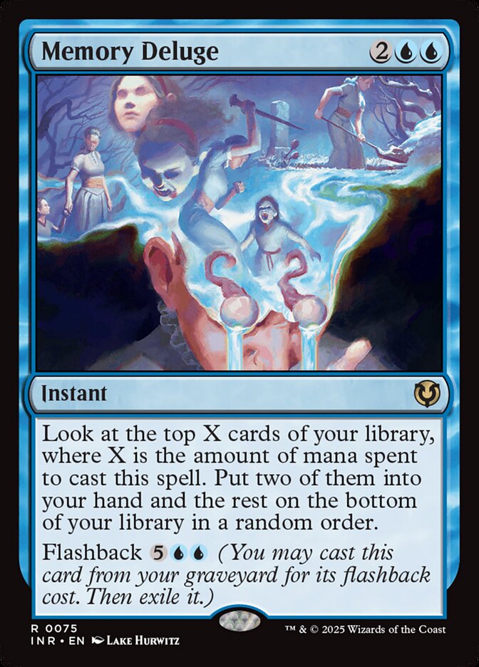 Memory Deluge 75 (Innistrad Remastered)  - Foil | Good Games Adelaide SA