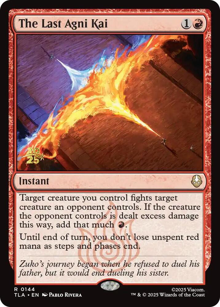 The Last Agni Kai 144 (Prerelease Cards)  - Foil | Good Games Adelaide SA