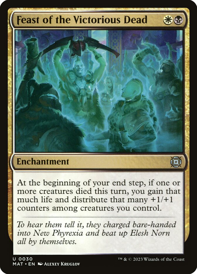 Feast of the Victorious Dead 30 (March of the Machine: The Aftermath)  - Foil | Good Games Adelaide SA