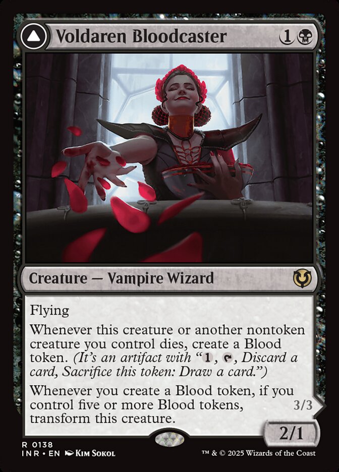 Voldaren Bloodcaster // Bloodbat Summoner 138 (Innistrad Remastered)  - Foil | Good Games Adelaide SA