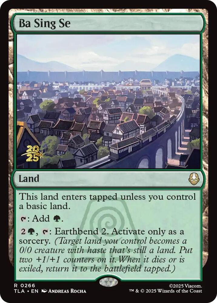 Ba Sing Se 266 (Prerelease Cards)  - Foil | Good Games Adelaide SA