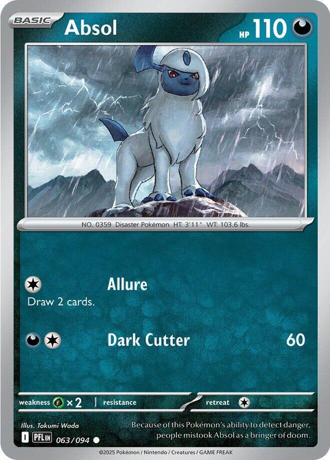 Absol 063/094 (ME02: Phantasmal Flames)  | Good Games Adelaide SA