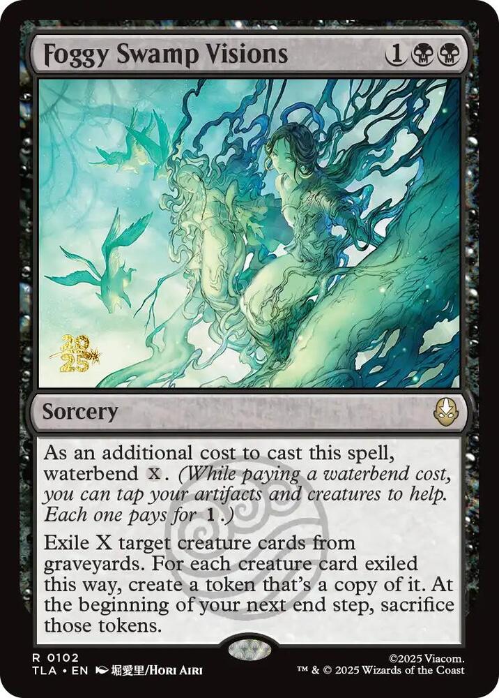 Foggy Swamp Visions 102 (Prerelease Cards)  - Foil | Good Games Adelaide SA
