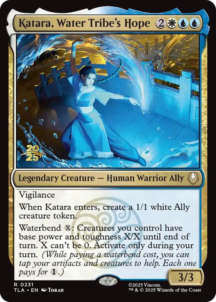 Katara Water Tribes Hope 231 (Prerelease Cards)  - Foil | Good Games Adelaide SA