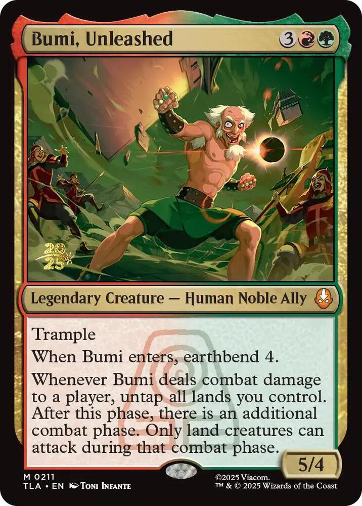 Bumi Unleashed 211 (Prerelease Cards)  - Foil | Good Games Adelaide SA