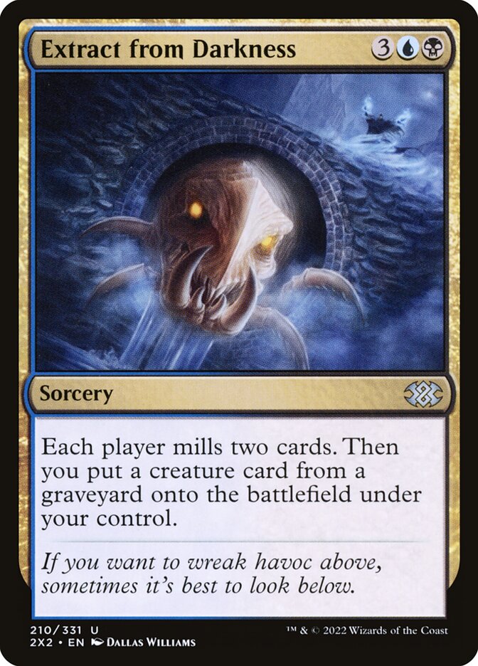 Extract from Darkness 210 (Double Masters 2022)  | Good Games Adelaide SA