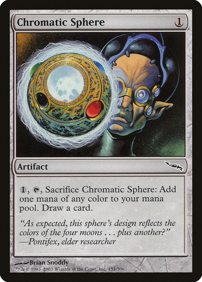 Chromatic Sphere 151 (Mirrodin)  - Foil | Good Games Adelaide SA