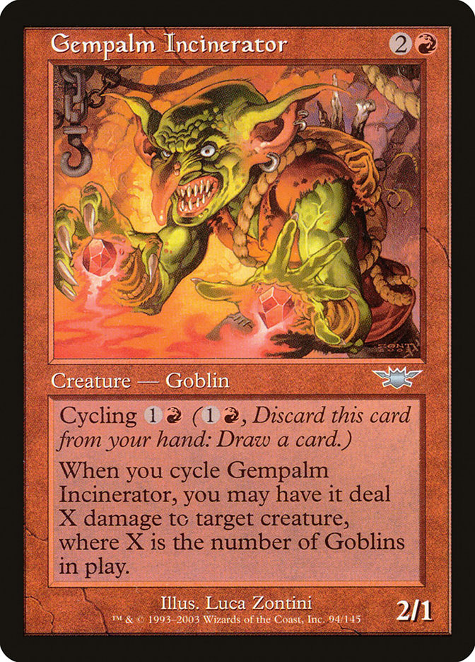 Gempalm Incinerator 94 (Legions)  | Good Games Adelaide SA