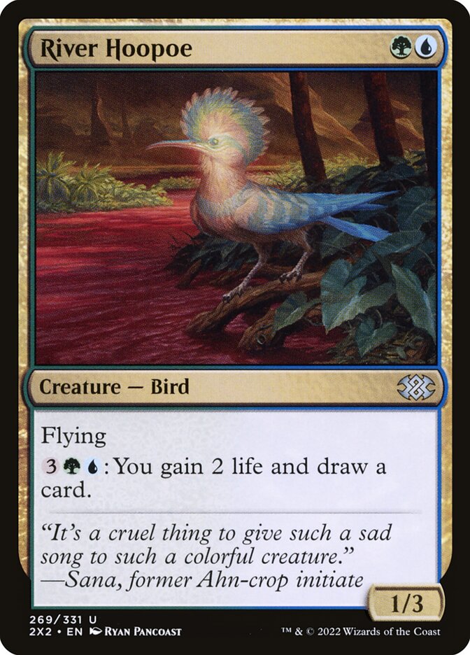 River Hoopoe 269 (Double Masters 2022)  - Foil | Good Games Adelaide SA
