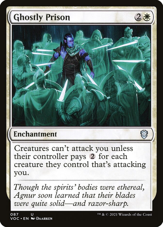 Ghostly Prison 87 (Commander: Innistrad: Crimson Vow)  | Good Games Adelaide SA