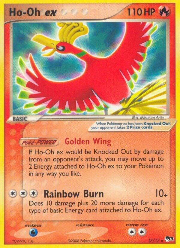 Ho Oh ex Non Holo 017/017 (POP Series 3)  | Good Games Adelaide SA