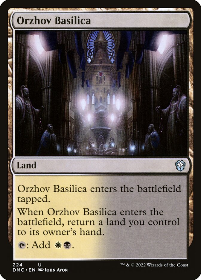 Orzhov Basilica 224 (Commander: Dominaria United)  | Good Games Adelaide SA