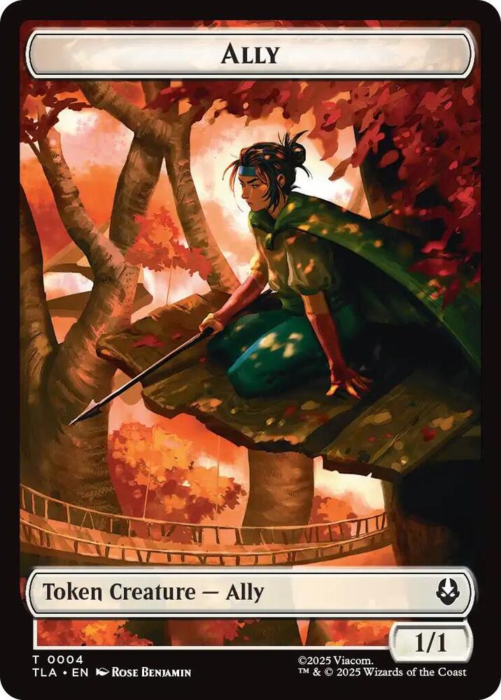 Ally 0004 Clue 0015 Double Sided Token 4 // 15 (Avatar: The Last Airbender)  | Good Games Adelaide SA
